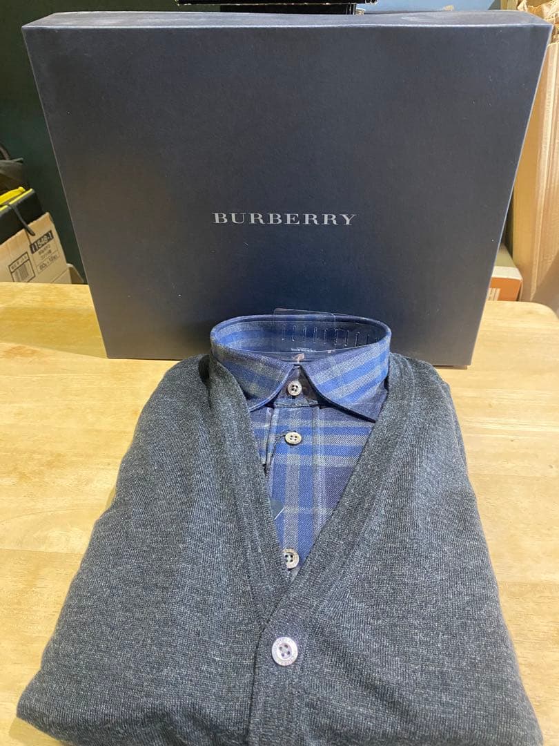 MS…新品未使用】BURBERRY London 2枚セット L BURBERRY（バーバリー） ラウンドファスナー長財布 MS LG ZIG BRT