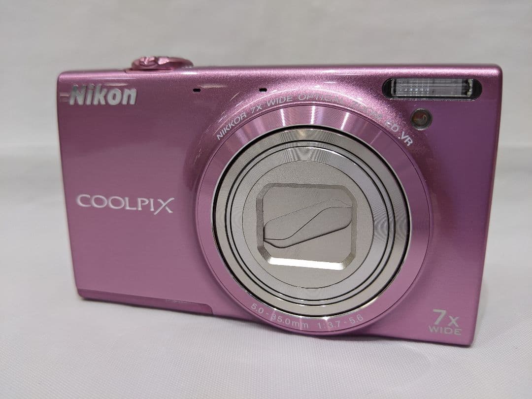 動作未確認品 Nikon COOLPIX S6100 ピンク 7倍ズーム Nikon COOLPIX S6100 未確認 ジャンク扱い - メルカリ