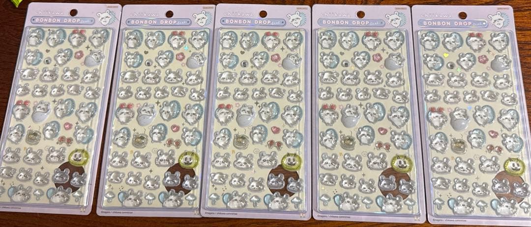 ちいかわモモンガボンボンドロップシール新品 サンスター文具 ちいかわ グッズ ボンボンドロップシール モモンガ