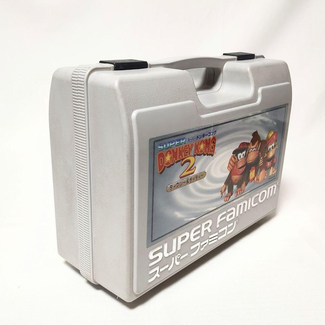 レトロ スーパーファミコン ドンキーコング2 カセットケース 収納BOX