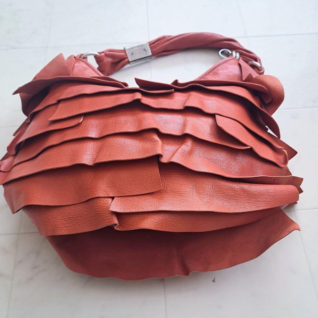 希少】イヴサンローラン サントロペ フリル ショルダー バッグ - メルカリ