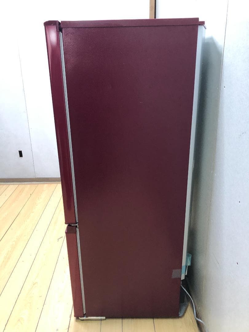 アクア 冷蔵庫 AQR-18H(W) 2019年式 レッド 250528-