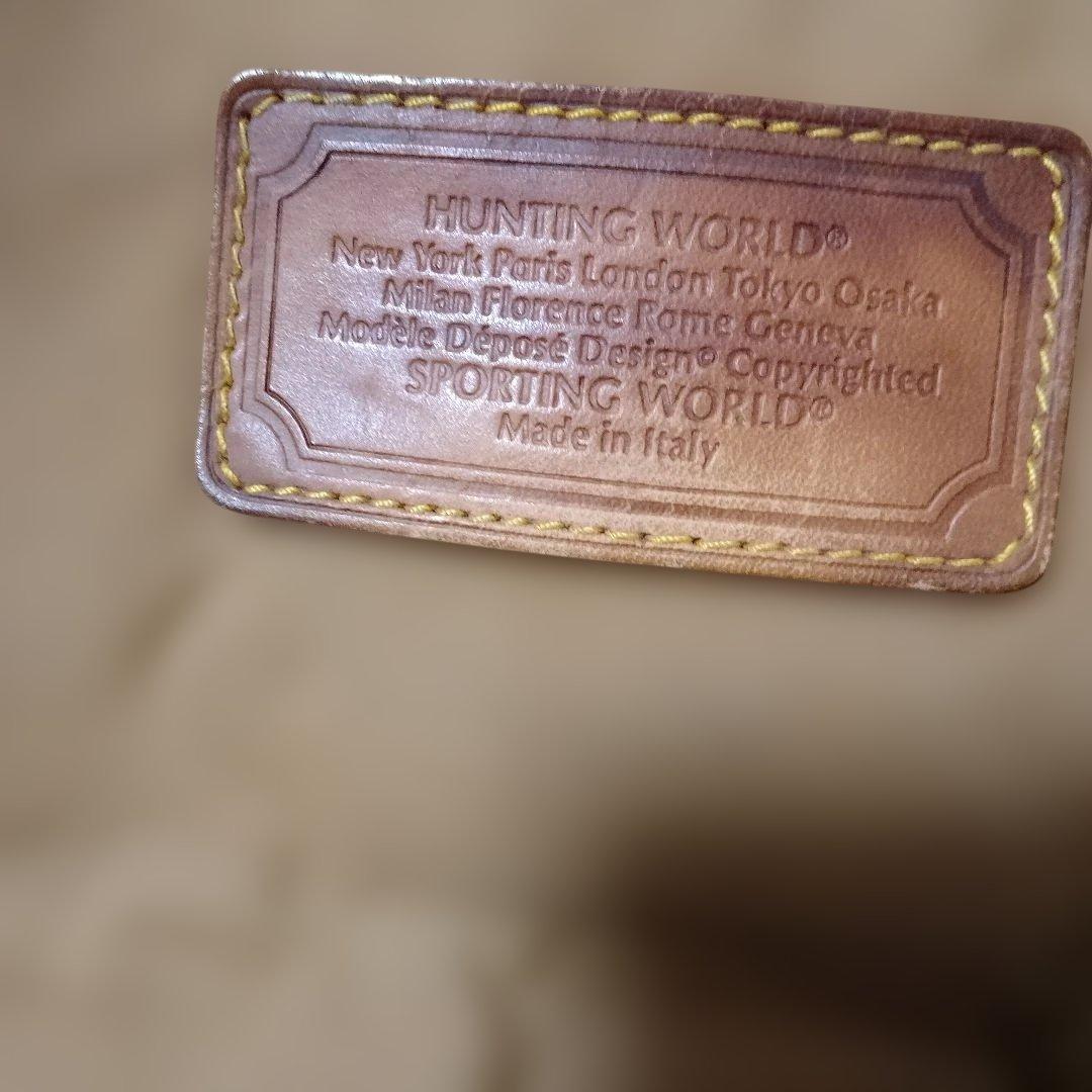 HUNTING WORLD ショルダーバッグ オリーブグリーン - メルカリ