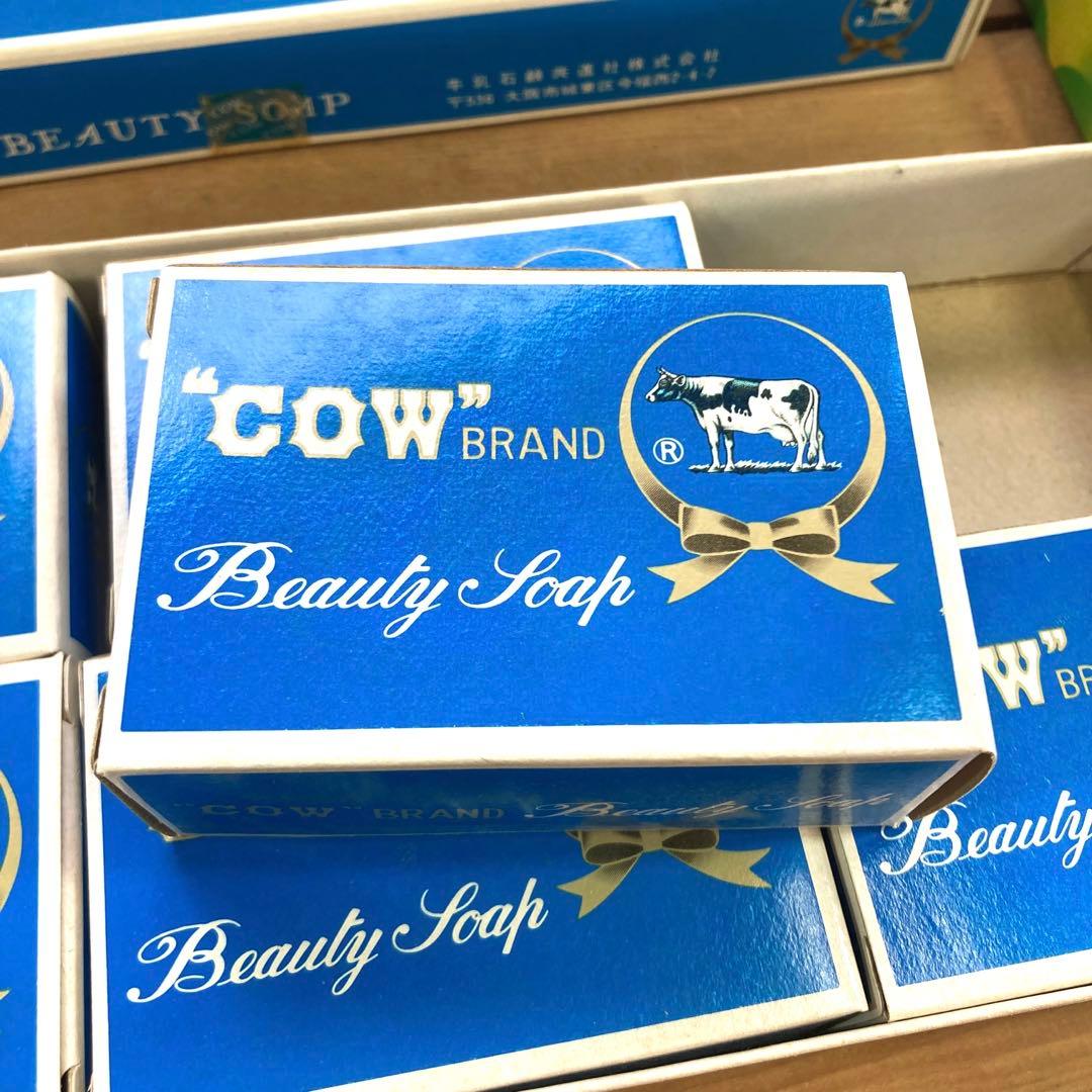 昭和レトロ 牛乳石鹸 18個セット cow 青箱 - メルカリ
