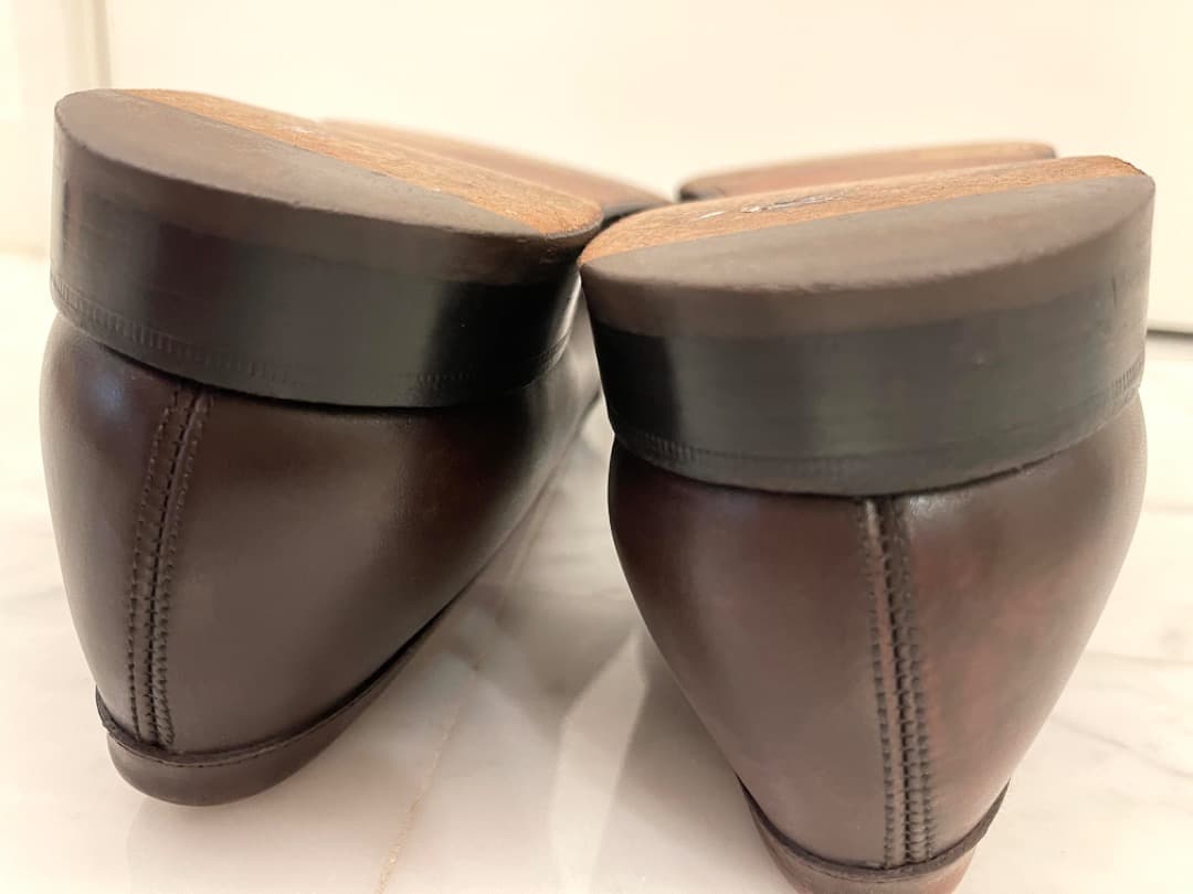 J.M.weston #180ローファー　8.5B タンブラウン　修理歴なし