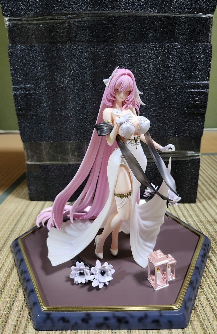 人*間様 ガレージキット 崩壊3rd エリシア(ウェディングドレス) 塗装