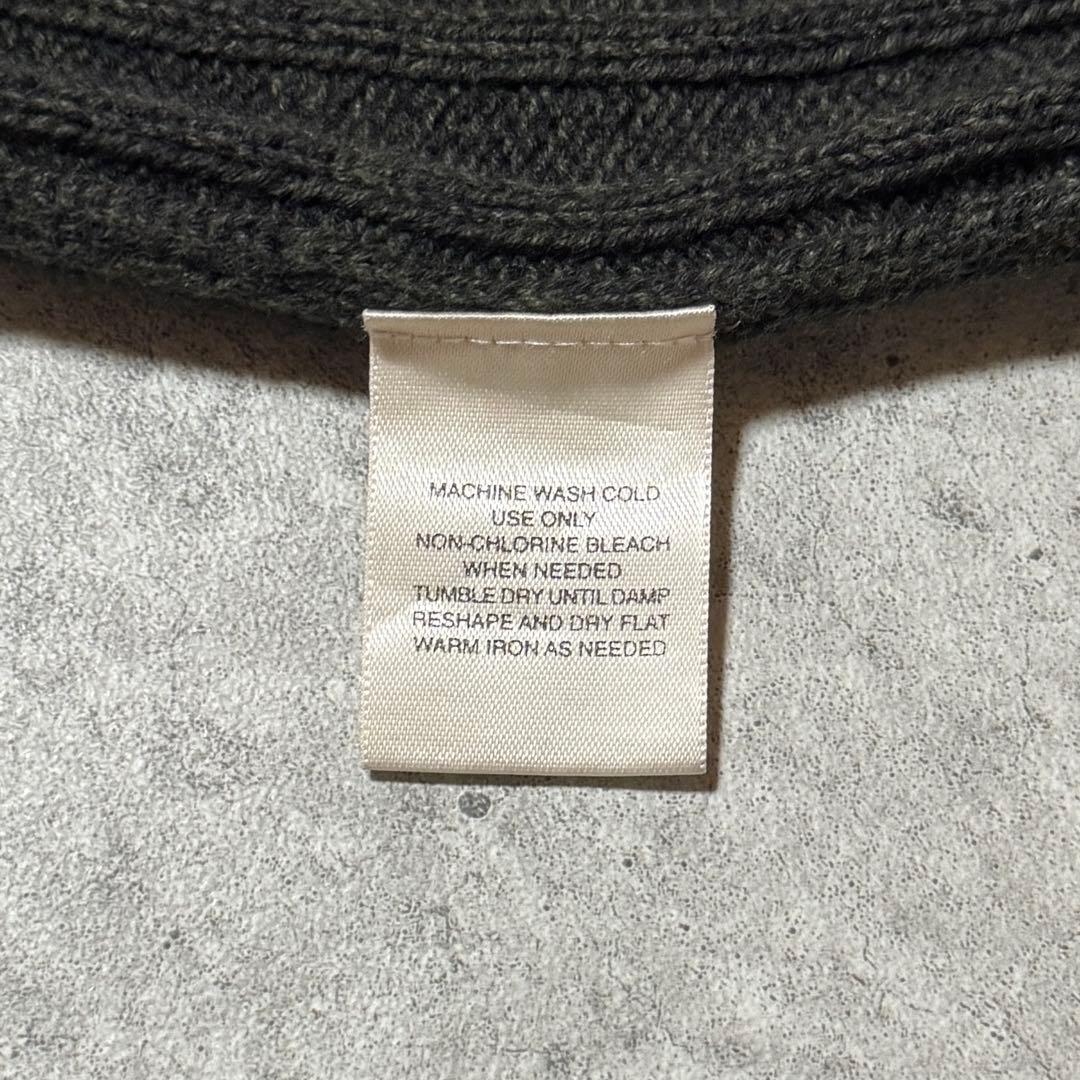 00s セントジョンズベイ ドライバーズニット コットンニット カーキ L