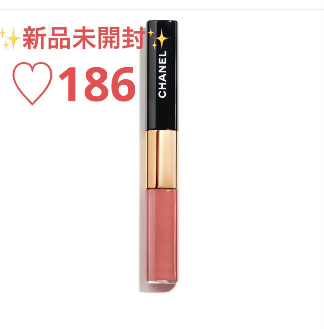 【みぽりん 】CHANEL ル ルージュデュオウルトラトゥニュ186 ル ルージュ デュオ ウルトラ トゥニュ 186 ピンク ヌード / CHANEL