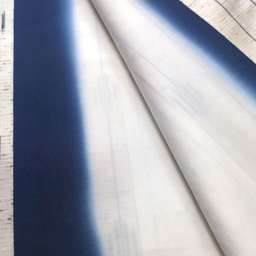 新品 未使用 正絹袷 本場 米沢紬 原始絹織布 千景 科布 白系 - メルカリ