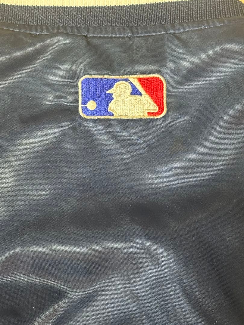 希少カラー】90s スターター ヤンキース スタジャン 右肩パッチ グレー