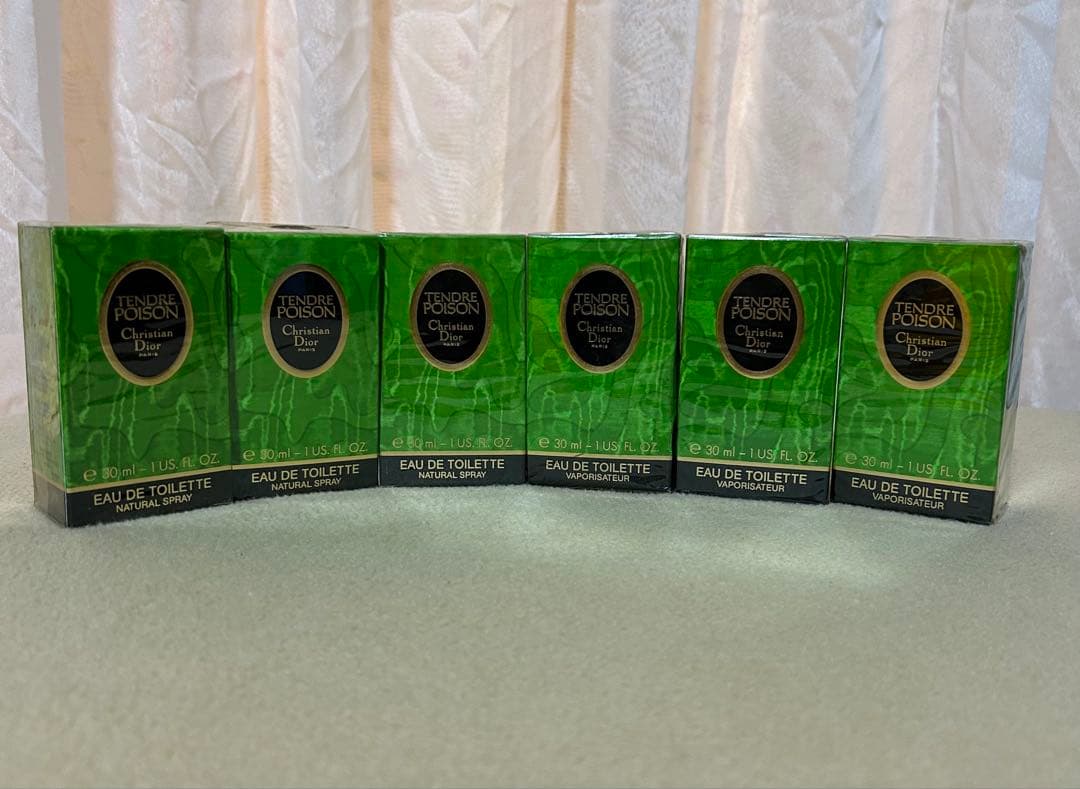 Poison Eau de Toilette 30ml 6本セット Dior Hypnotic Poison / Christian Dior EDT Spray 3.3 oz (w