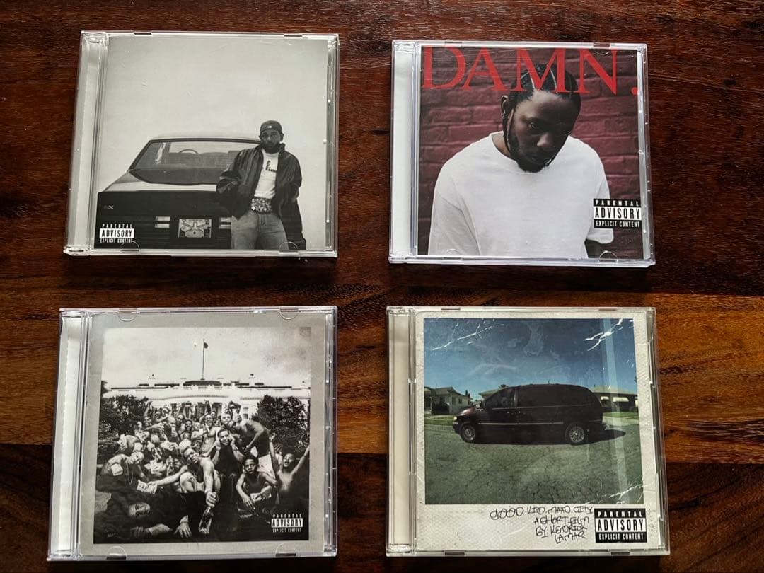 Kendrick Lamar ケンドリックラマー　アルバム　セット 4枚　国内盤 Kendrick Lamar ケンドリック・ラマー 国内盤 CD 歌詞・対訳付