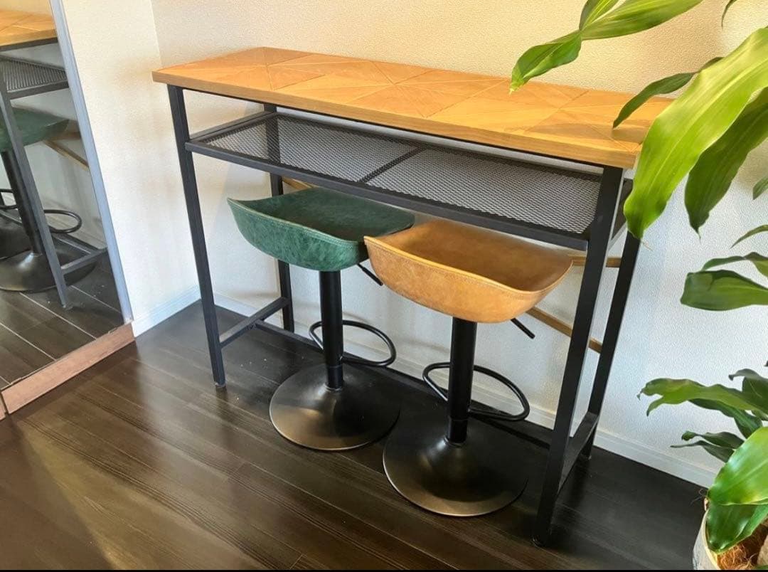 ハイテーブル、カウンターテーブル、ハイチェアのセット バーカウンターテーブル カウンターチェア 3点セット ハイテーブル
