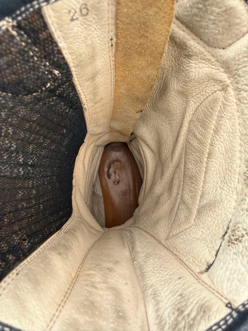 KADOYA カドヤ ワッペン レザーブーツ エンジニアブーツ