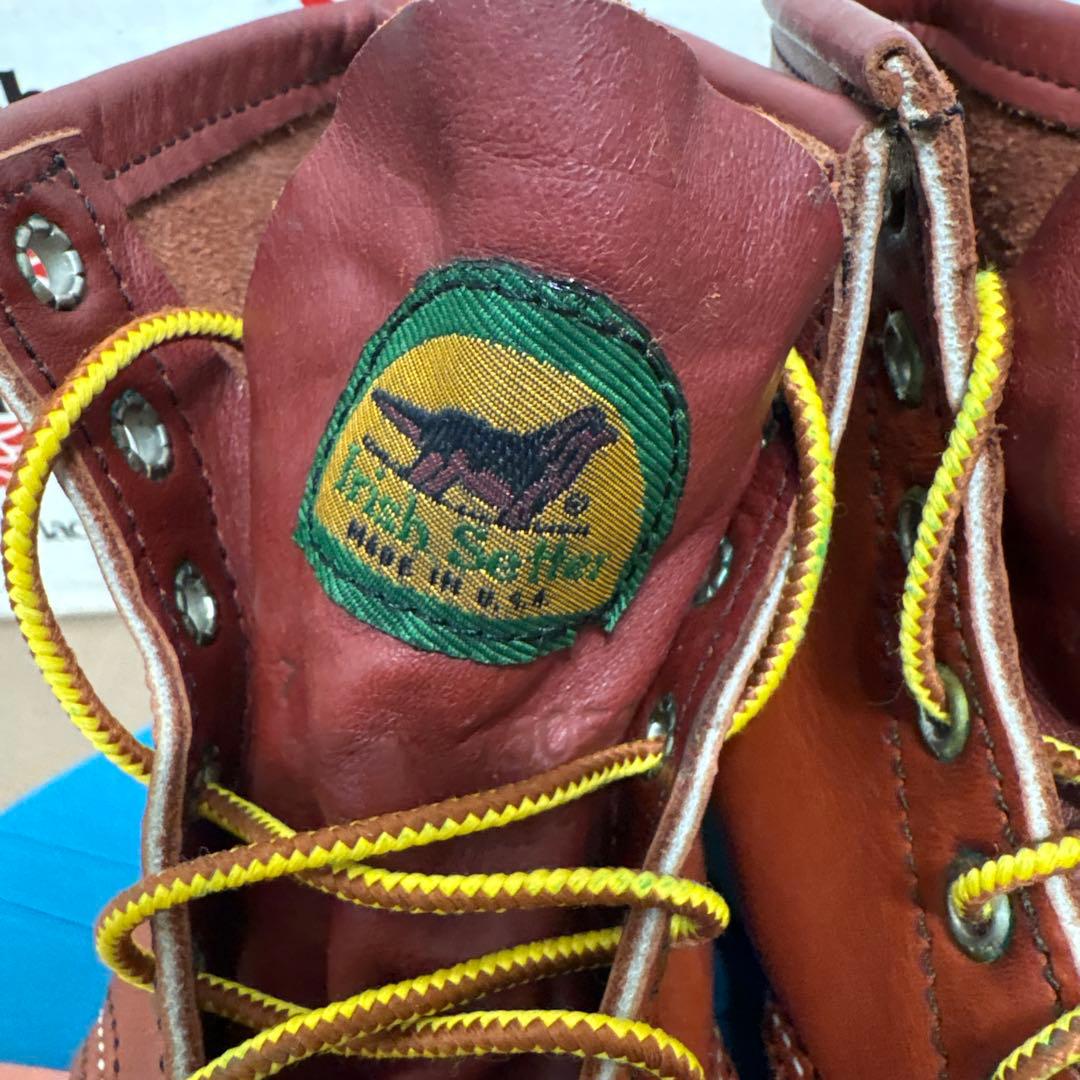 90's美品 Red Wings 25 半円犬タグ アイリッシュセッター 875 - メルカリ