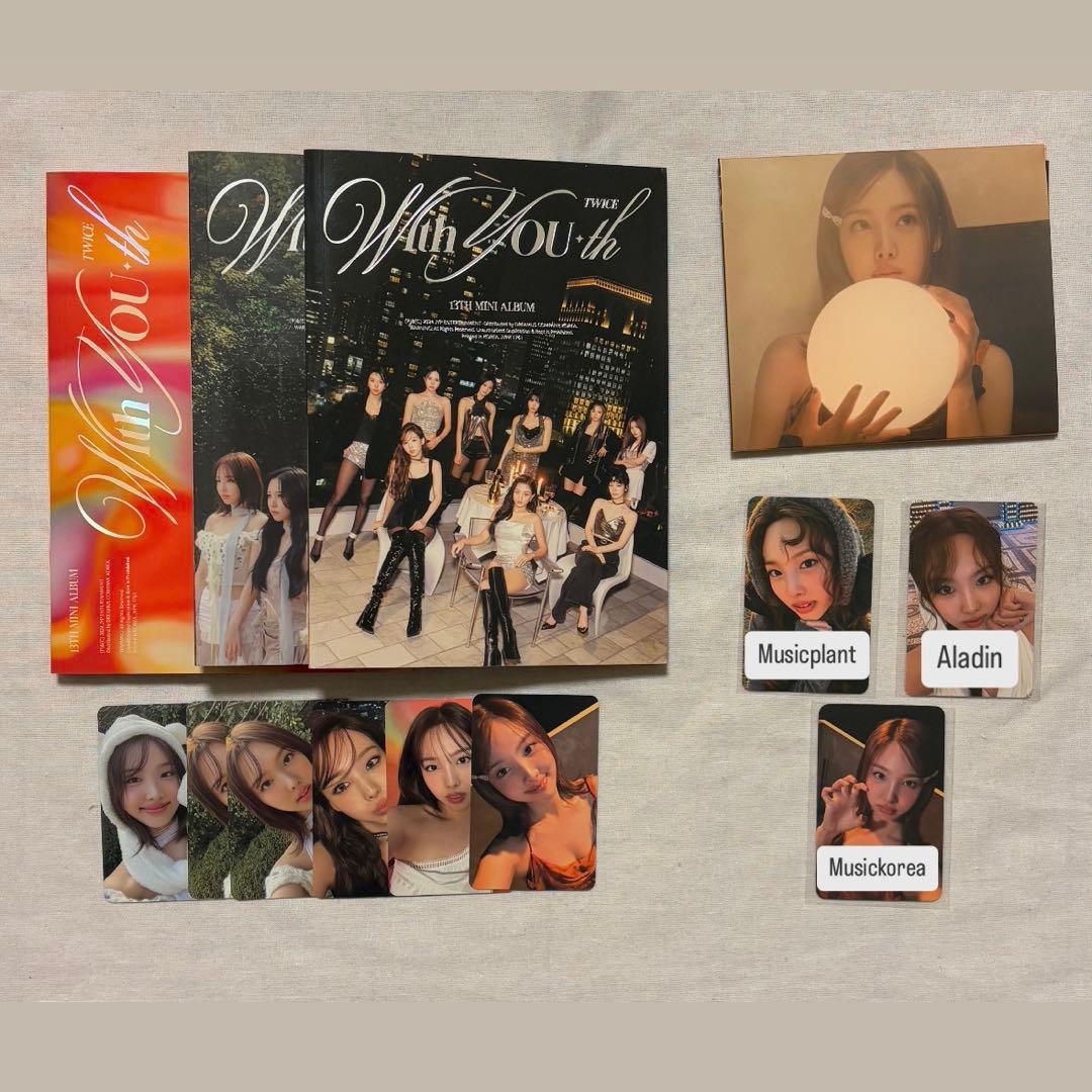 TWICE with you-th ナヨン　トレカ TWICE ナヨン トレカ With YOU-th soundwave - メルカリ