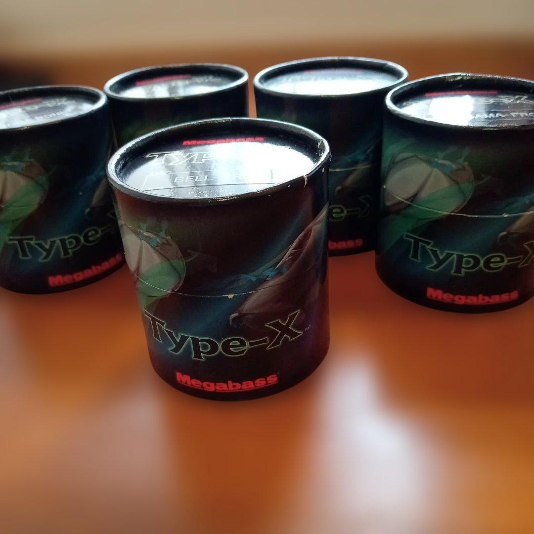 廃盤旧パッケージ】メガバス Type-X 5点セット - メルカリ