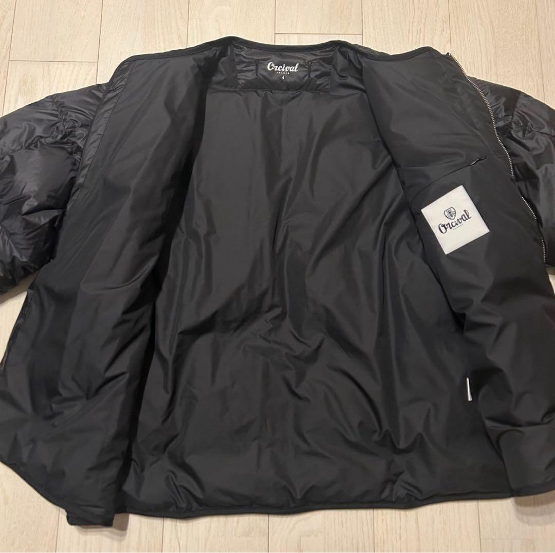 ORCIVAL PERTEX(R) キルトダウン ノーカラーブルゾン オーシバル