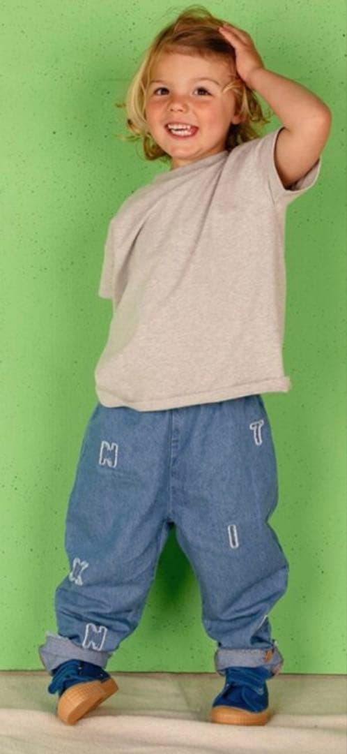 ボトムス nixnut 2025ss Las Jeans 98 nixnut / Stic Pants / Jeans / 98・104・110・116・122・128 | crecer