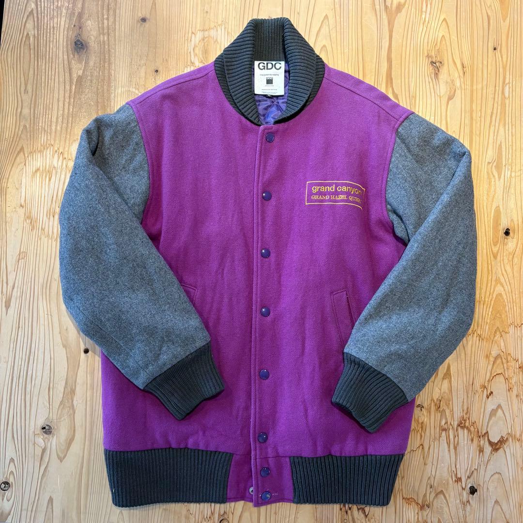 GDC 裏原 スタジャン グランドキャニオン 刺繍 M 紫 GDC 裏原 スタジャン グランドキャニオン 刺繍 M 紫 - メルカリ