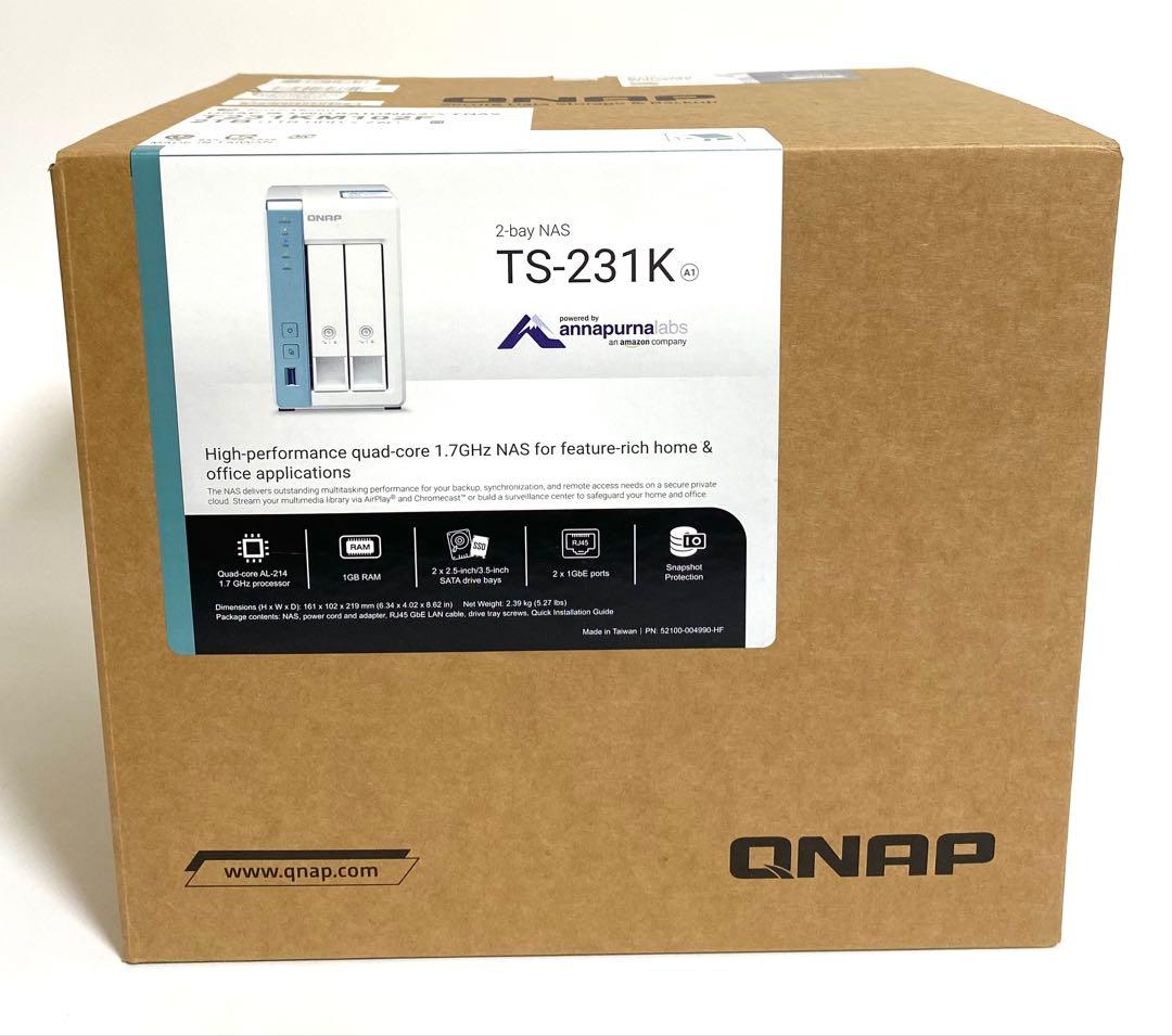 QNAP TS-231K 2TB搭載Eモデル T231KM102 HDD NAS TS-431K | Hardware Specs | QNAP (US)