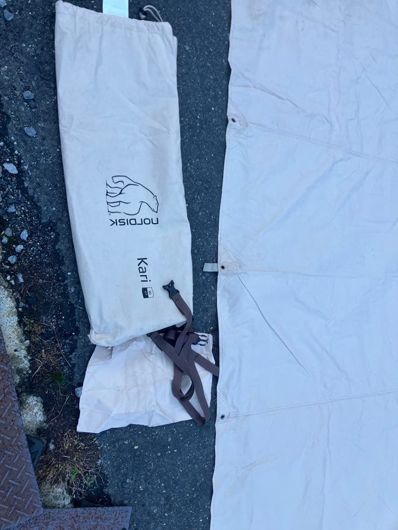 中古】ノルディスク カーリ20 旧モデル（ウトガルド連結可） タープ