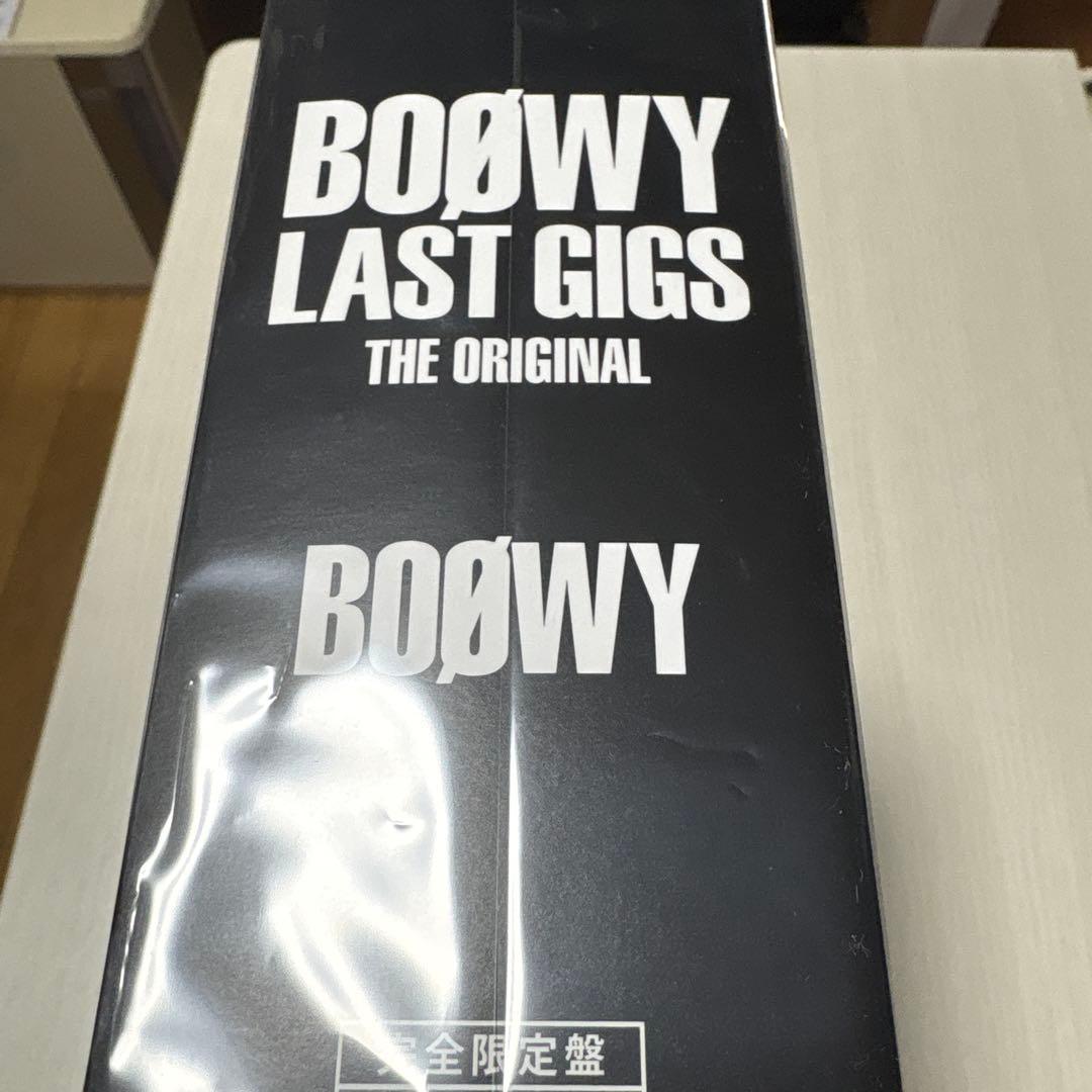 BOØWY LAST GIGS -THE ORIGINAL- boowy