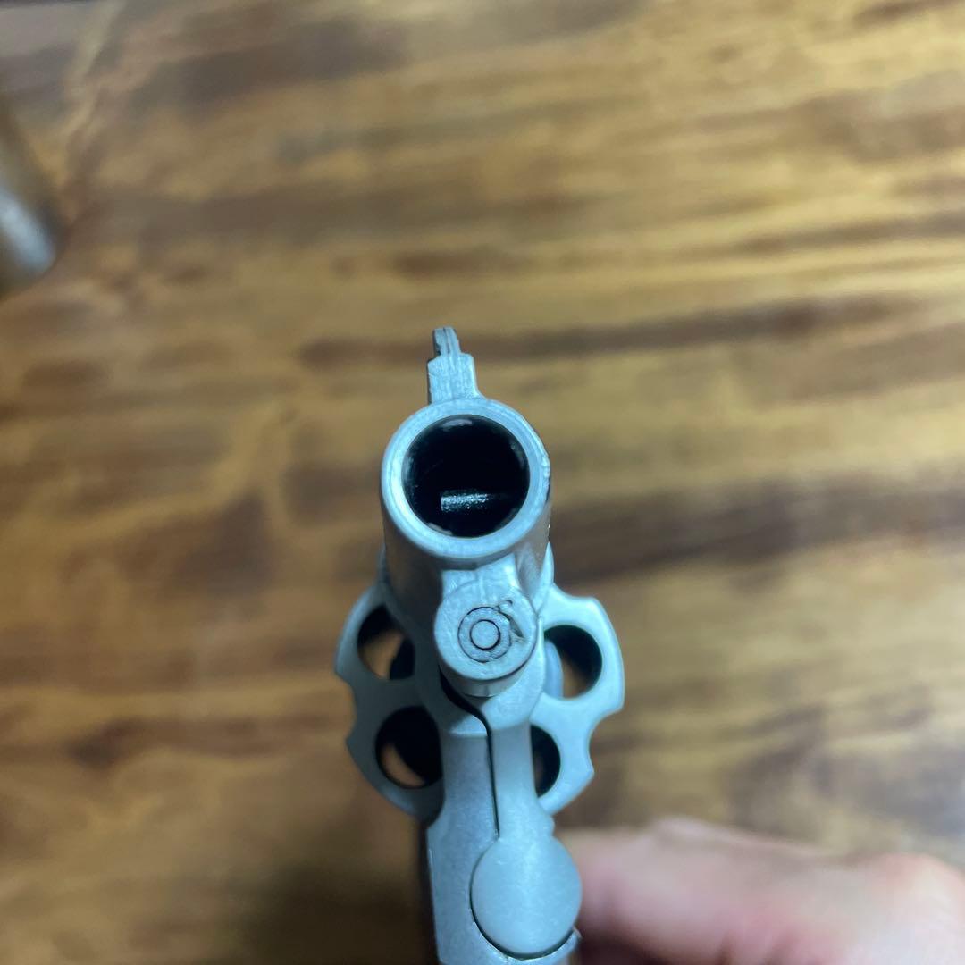 日本製 シルバー リボルバー MFG 東京CMC スミス&ウエッソン