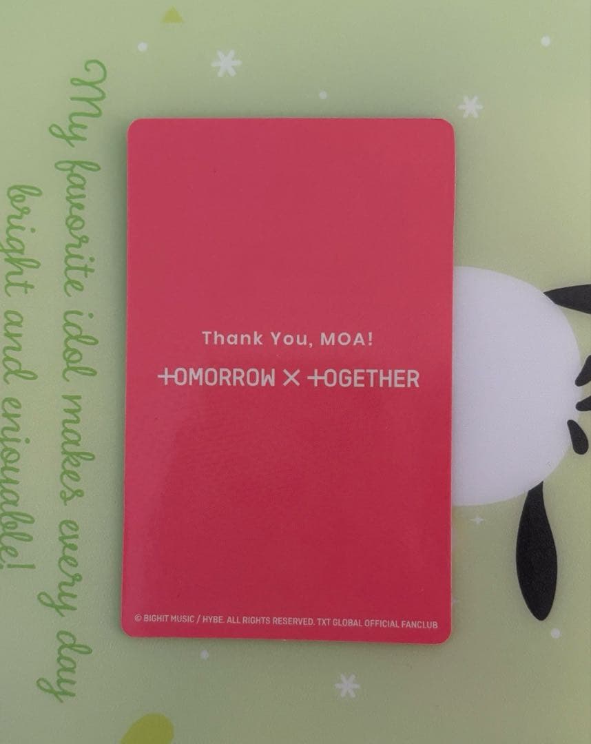 txt トレカ ヨンジュン ペンミ ファンミ モアゾーン - メルカリ