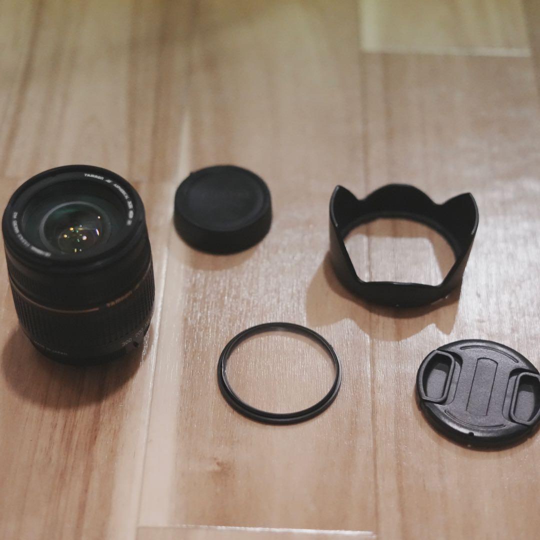 【美品】TAMRON 28-300mm Nikon用 フード・フィルター付 ♥︎◇PLフィルターにフード付き♪ ◇TAMRON 28-300mm Nikon - メルカリ