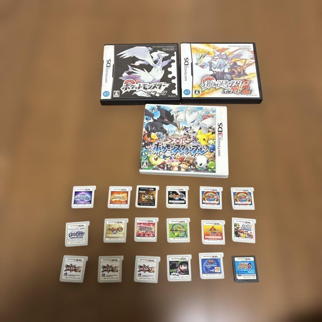 【バラ売り可】3DSソフトセットまとめ売り バラ売り可】3DS ソフト まとめ売り（動作確認済み／データ削除済み