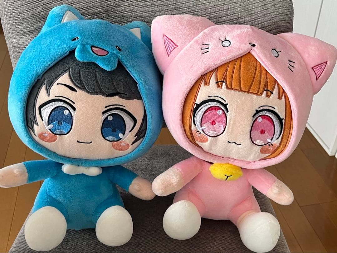 ちろぴの BIGおすわりぬいぐるみ 2体セット - メルカリ