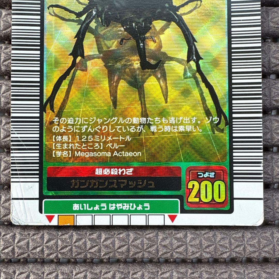 希少 アクティオンゾウカブト 2003SUMMER 夏 初期 金レア ムシキング