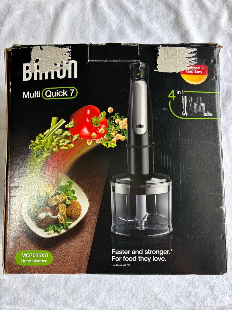 Braun マルチクイック7 ハンドブレンダー MQ7035XG 未使用中古品