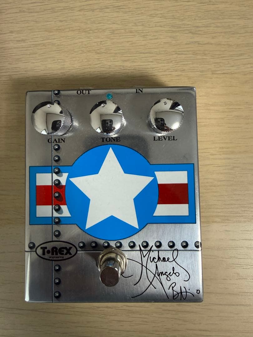 ギター T-REX / Michael Angelo Over Drive エフェクター】T-Rex Michael Angelo Batio Overdrive【使用機材紹介