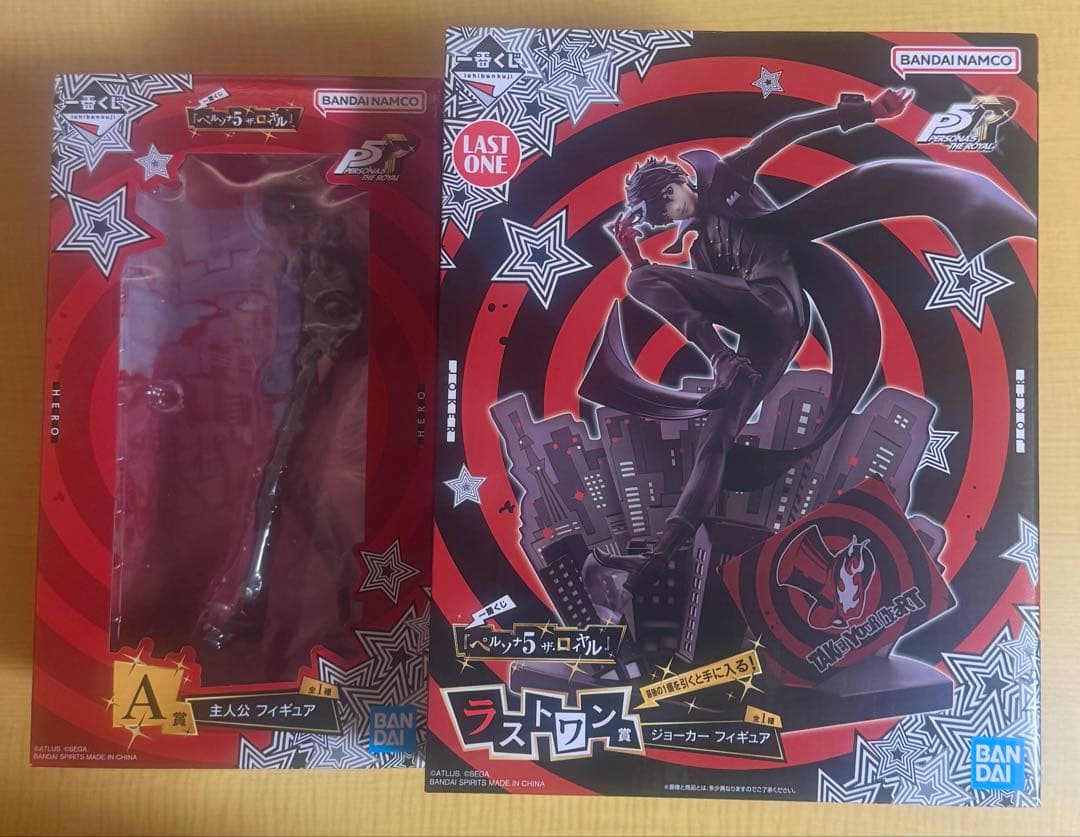 27個セット　ペルソナ５ ザ・ロイヤル A賞主人公＋ラストワン賞ジョーカー 中古】【未開封】一番くじ 『ペルソナ5 ザ・ロイヤル』 ラストワン賞