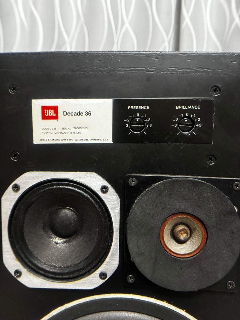 JBL DECADE -L36 スピーカー音出し確認済み