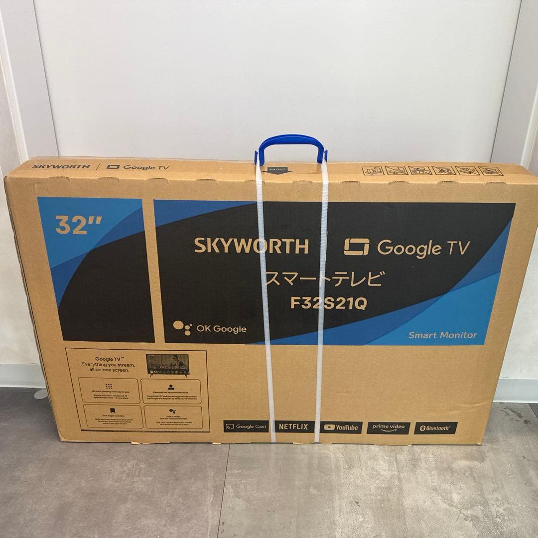 SKYWORTH 32インチ スマートテレビ F2S21Q Amazon | SKYWORTH テレビ 32インチ HD 液晶 地上波対応 Googleテレビ