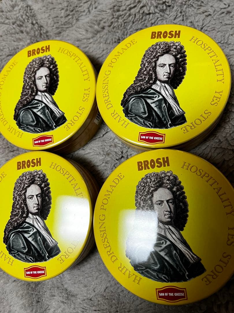 BROSH×SONOFTHECHEESE 4個セット BROSH × SON OF THE CHEESE POMADE