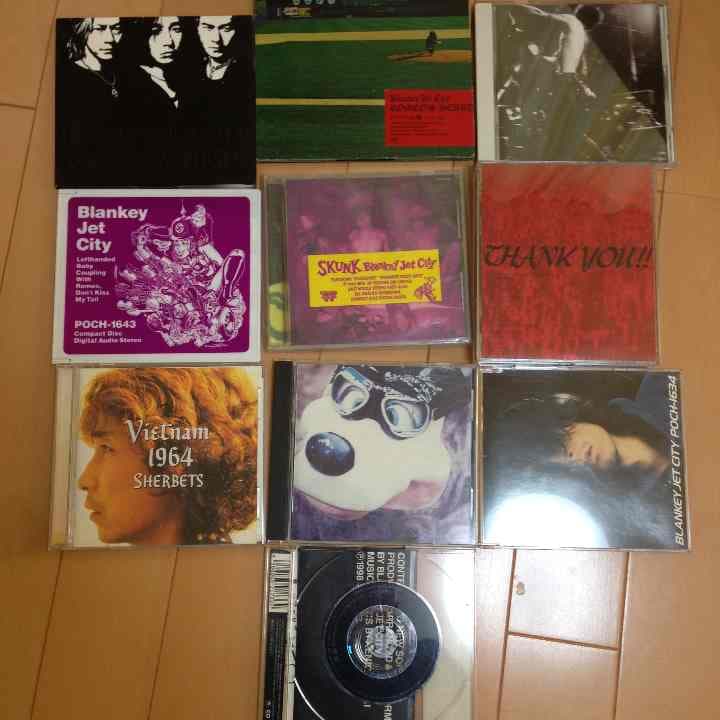 ブランキーCD各種 ブランキージェットシティ C.B.JIM カセットテープ RED GUITAR AND THE