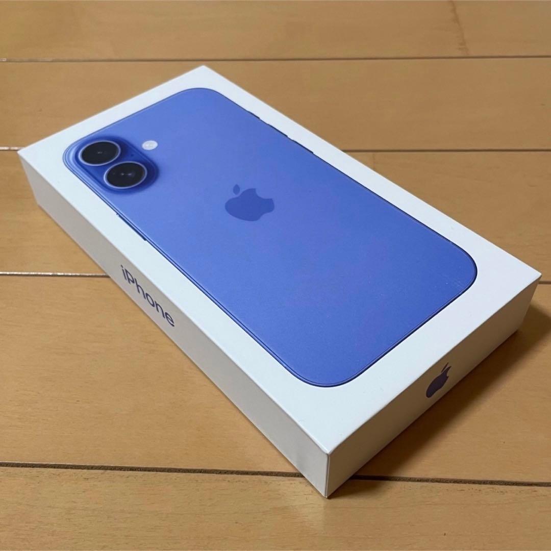 iPhone 16 6.1型 256GB MYE03J/A ウルトラマリン - メルカリ