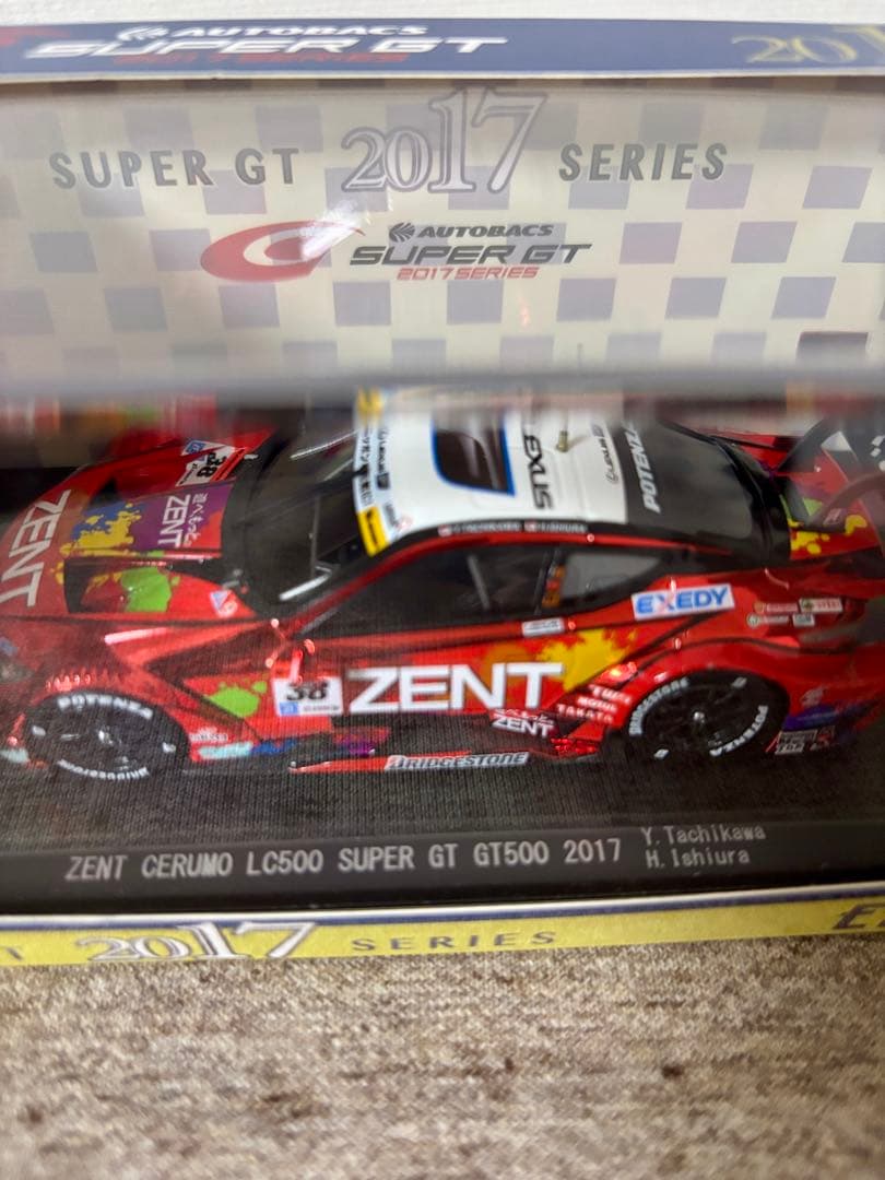 新品未開封】エブロ ZENT CERUMO LC500 SuperGT2017 - メルカリ