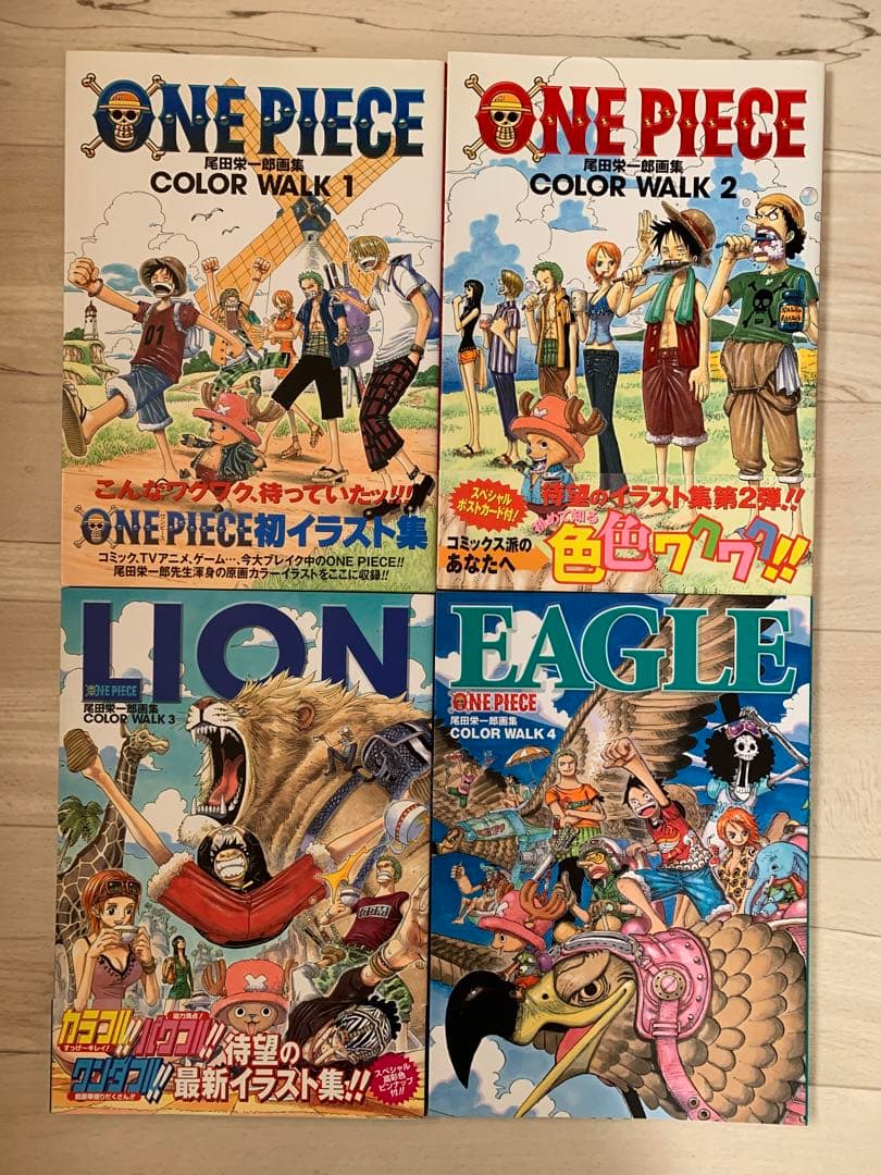 初版☆希少One piece : Color walk : 尾田栄一郎画集 - メルカリ