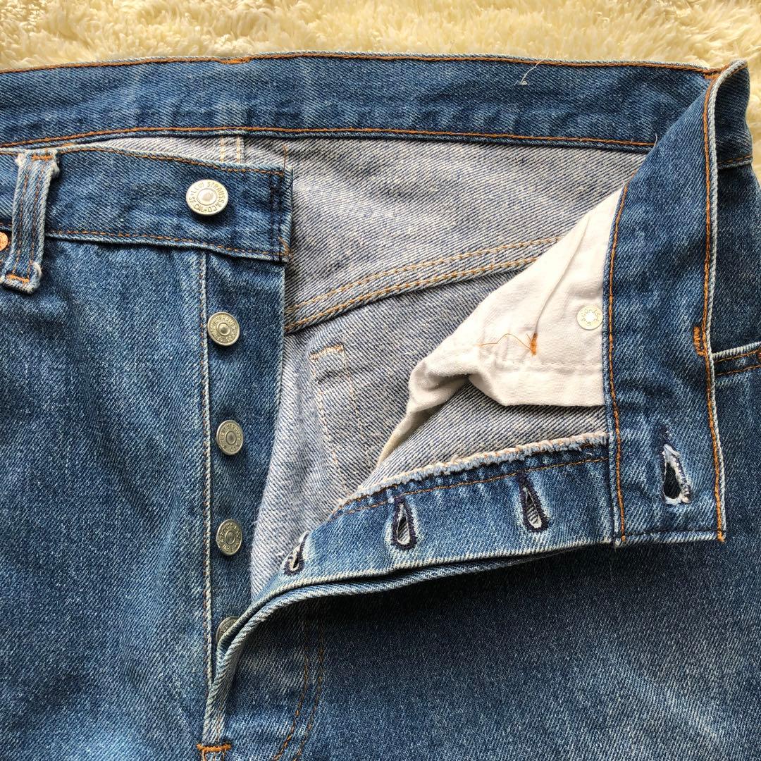 80s LEVI'S 501 USA製 W34 L38 524 希少 0117 - メルカリ