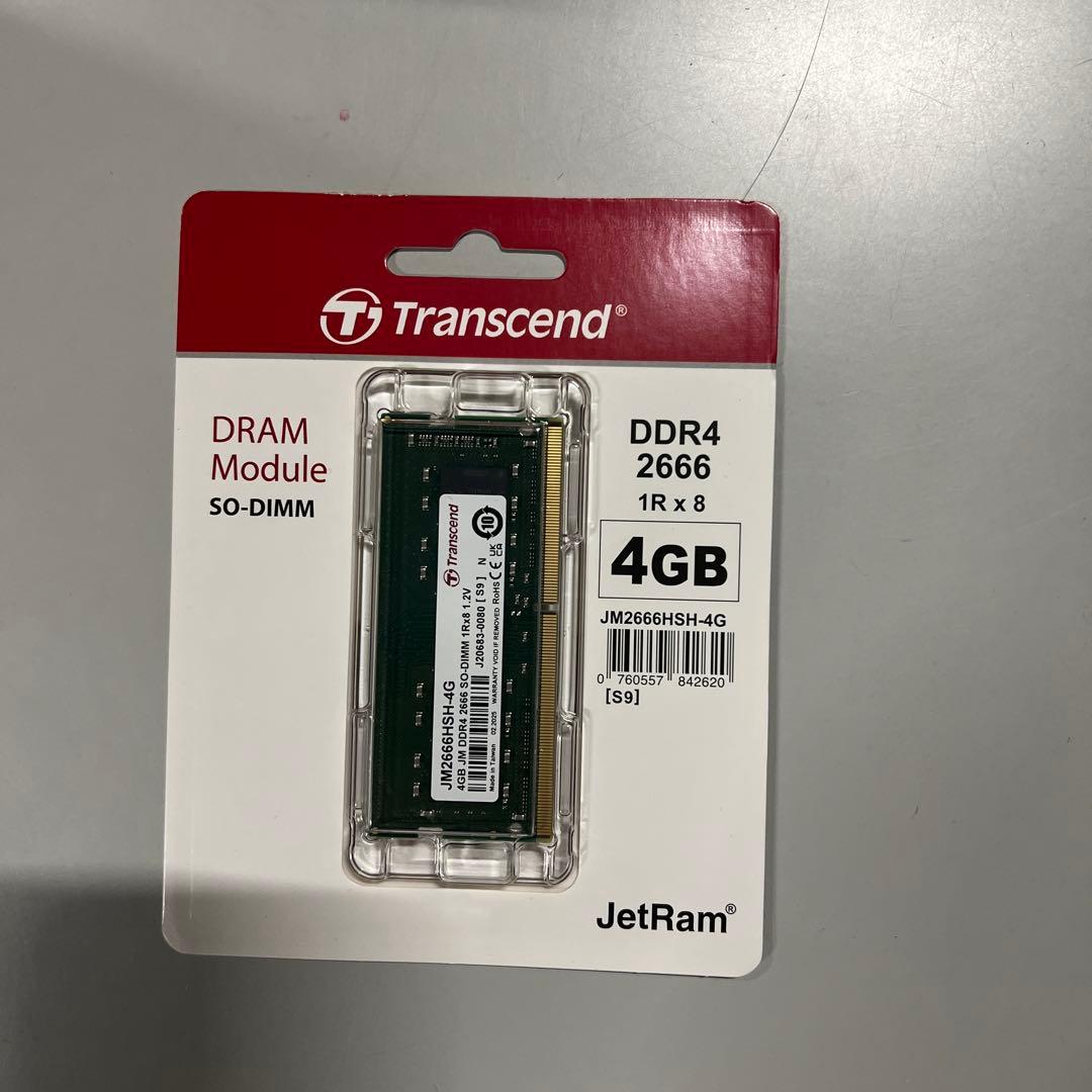 Transcend 4GB DDR4 2666MHz メモリ Amazon.co.jp: Transcend デスクトップPC用メモリ PC4-21300 (DDR4