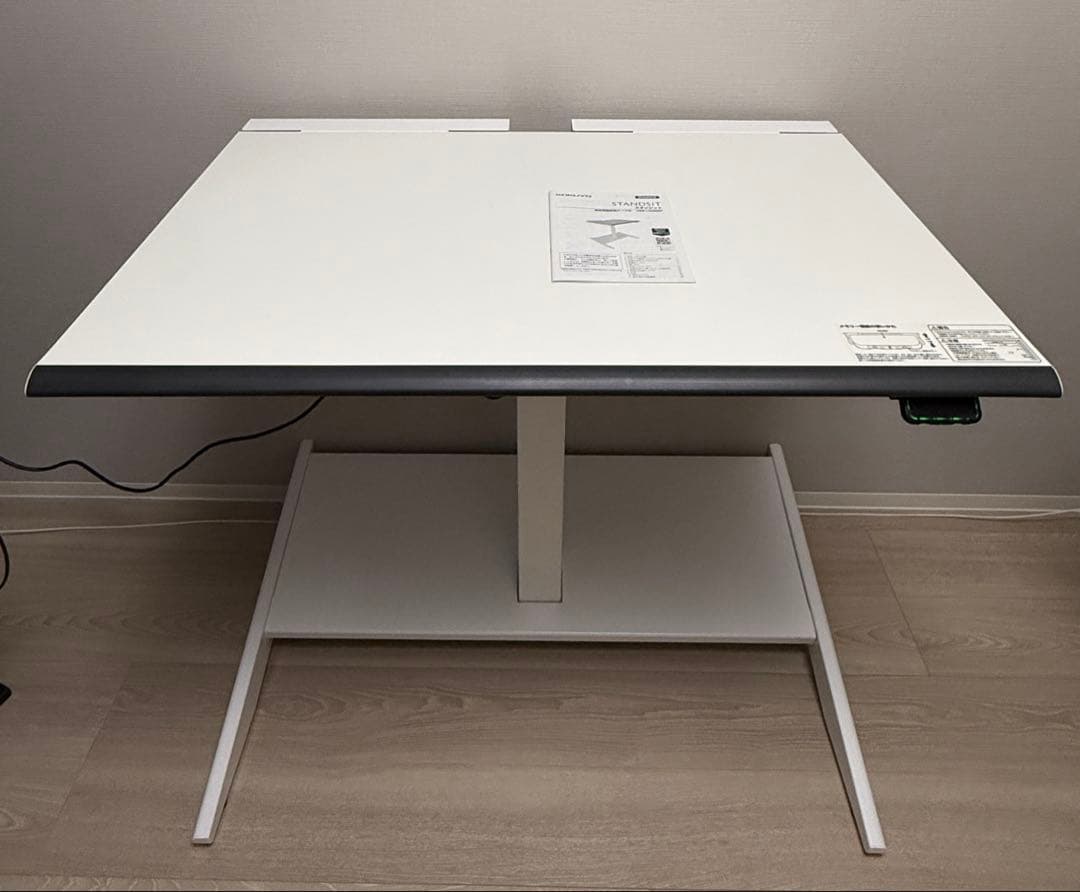 （送料込み）KOKUYO メモリー機能付き 自動昇降デスク 軒先渡し】クロシオ メモリー機能付き 電動昇降式デスク 幅1200×奥600