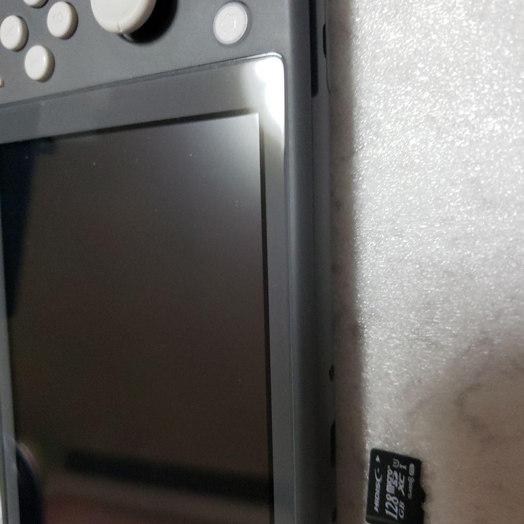 Nintendo Switch Lite グレー中古超美品充電器、SDカード付き