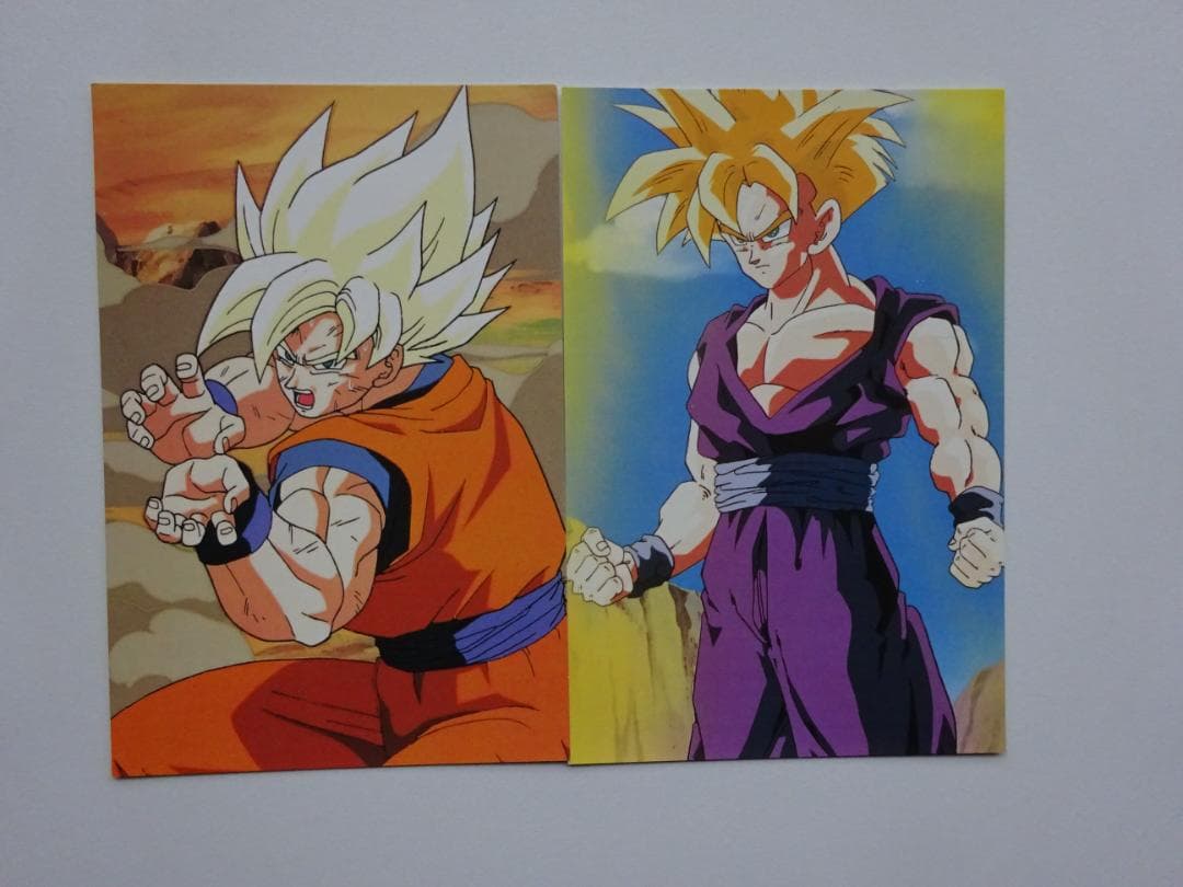 【ポストカード】ドラゴンボール 孫悟空 孫悟飯 孫悟空&孫悟飯 1枚の通販 LAN Card Collect（2113725836） | magi