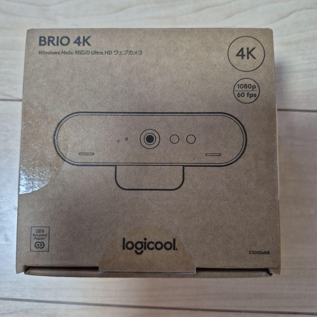 くに43様　Logicool BRIO 4K ウェブカメラ ロジクールBRIOウェブカメラ（4K Ultra HDビデオ & HDR対応）