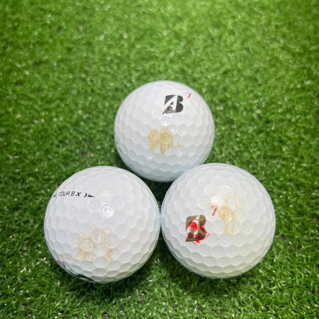 B30】 ブリヂストンTOURBX 白 22年 ロストボール 24球 - メルカリ
